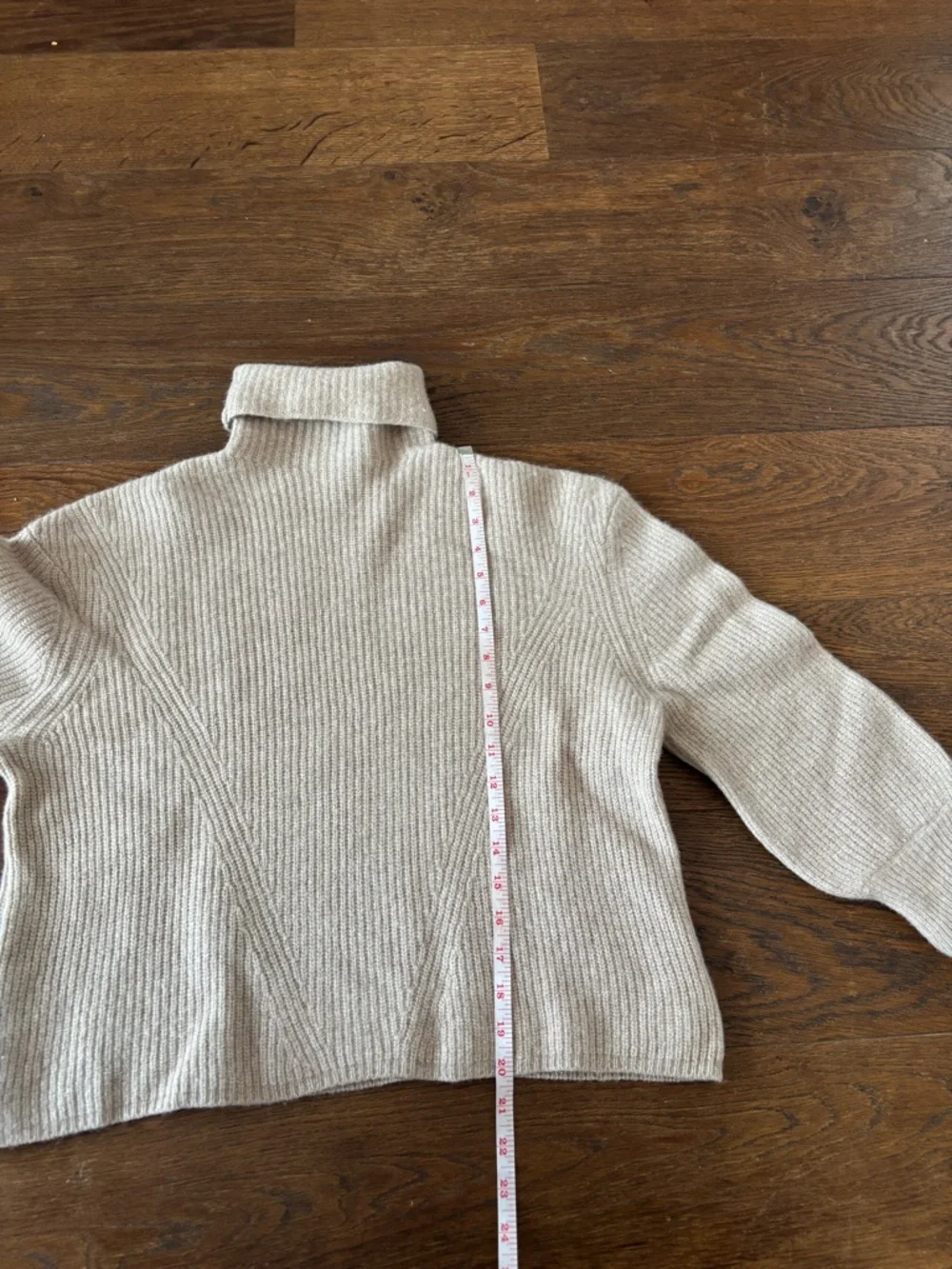 7115 by Szeki Yak and Wool Turtleneck Sweater Wheat Brown - Picture 10 of 15